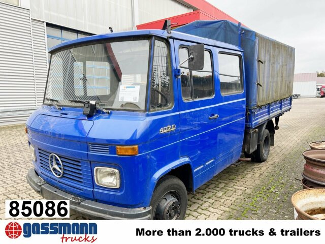 Mercedes-Benz L 407 D 4x2 Doka, Ex-THW - Nákladní automobil valníkový/ Plošinový: obrázek 1 Mercedes-Benz L 407 D 4x2 Doka, Ex-THW - Nákladní automobil valníkový/ Plošinový: obrázek 1