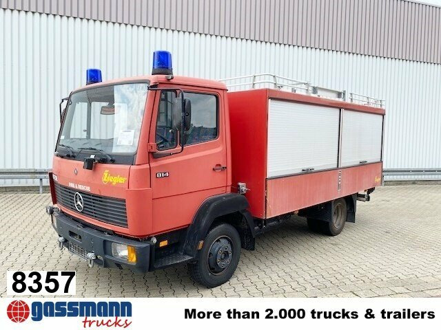 Mercedes-Benz LK 814 F 4x2, Ziegler RW1, 6-Zylinder Motor - Skříňový nákladní auto: obrázek 1 Mercedes-Benz LK 814 F 4x2, Ziegler RW1, 6-Zylinder Motor - Skříňový nákladní auto: obrázek 1