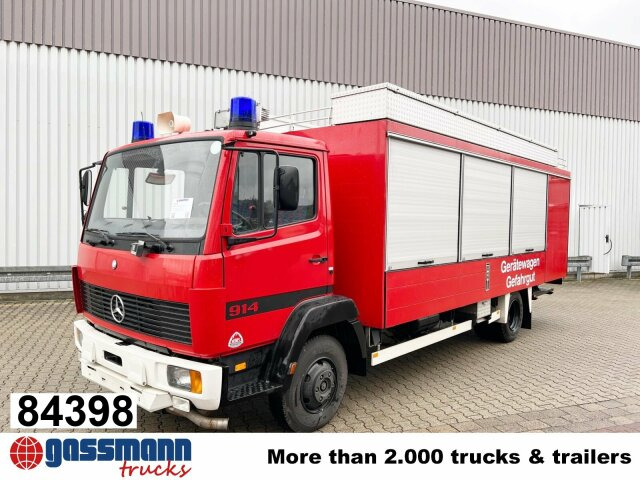 Mercedes-Benz LK 914 4x2, Gerätewagen für Gefahrgut, - Hasičský vůz: obrázek 1 Mercedes-Benz LK 914 4x2, Gerätewagen für Gefahrgut, - Hasičský vůz: obrázek 1