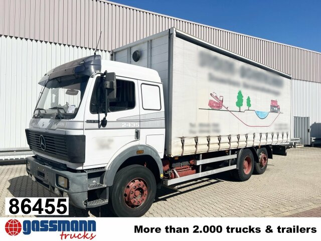 Mercedes-Benz SK 2435 L 6x2, V8, Spülbohrwagen - Skříňový nákladní auto: obrázek 1 Mercedes-Benz SK 2435 L 6x2, V8, Spülbohrwagen - Skříňový nákladní auto: obrázek 1