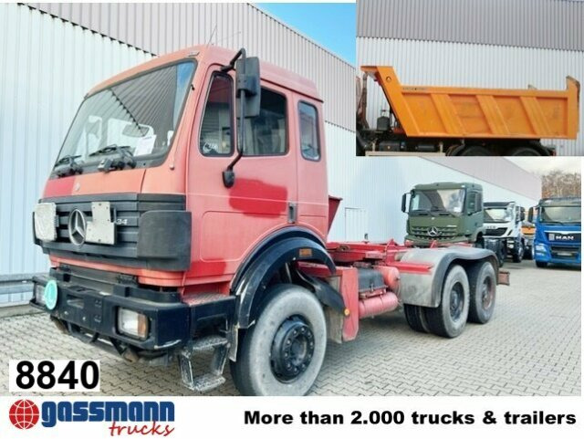 Mercedes-Benz SK II 25/2634 K 6x4, Stahlmulde ca. 13m³ - Sklápěč: obrázek 1 Mercedes-Benz SK II 25/2634 K 6x4, Stahlmulde ca. 13m³ - Sklápěč: obrázek 1