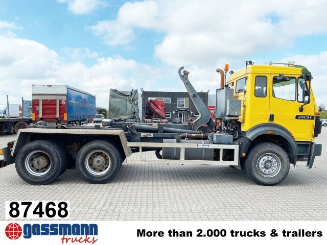 Mercedes-Benz SK II 2631 6x4, Winterdienstausstattung - Hákový nosič kontejnerů: obrázek 1 Mercedes-Benz SK II 2631 6x4, Winterdienstausstattung - Hákový nosič kontejnerů: obrázek 1