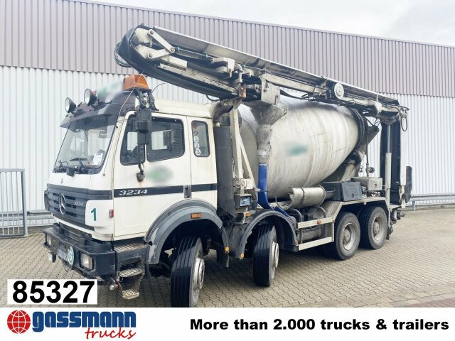 Mercedes-Benz SK II 3234 B 8x4/4, LT Betonmischer, - Autodomíchávač: obrázek 1 Mercedes-Benz SK II 3234 B 8x4/4, LT Betonmischer, - Autodomíchávač: obrázek 1