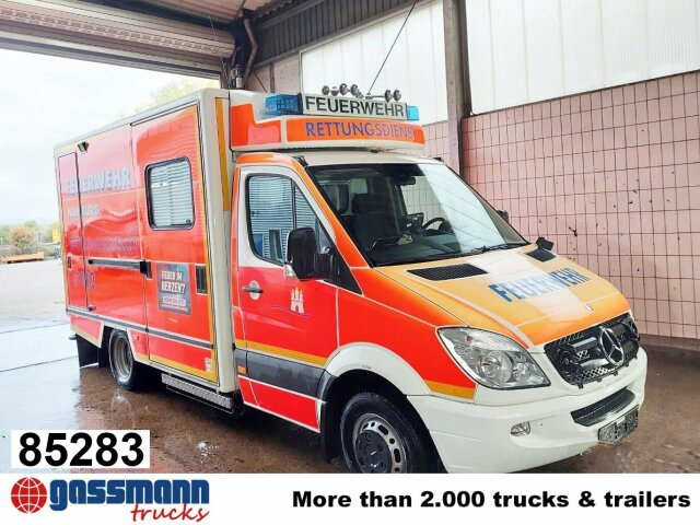 Mercedes-Benz Sprinter 516 CDI 4x2, Rettungswagen, Retarder - Furgon: obrázek 1 Mercedes-Benz Sprinter 516 CDI 4x2, Rettungswagen, Retarder - Furgon: obrázek 1