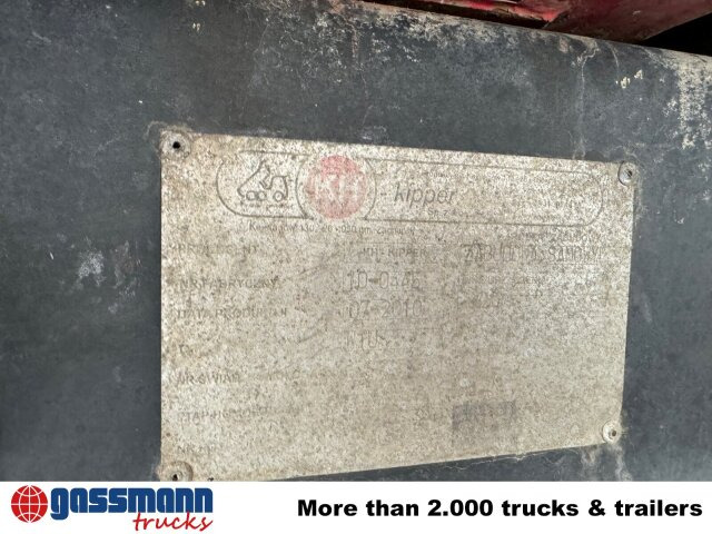 Muldenkippaufbau ca. 16m³ - Sklápěcí nástavba: obrázek 5 Muldenkippaufbau ca. 16m³ - Sklápěcí nástavba: obrázek 5