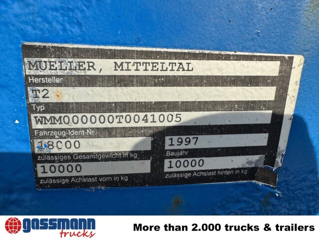 Müller-Mitteltal T2 - Podvalníkový přívěs: obrázek 3 Müller-Mitteltal T2 - Podvalníkový přívěs: obrázek 3