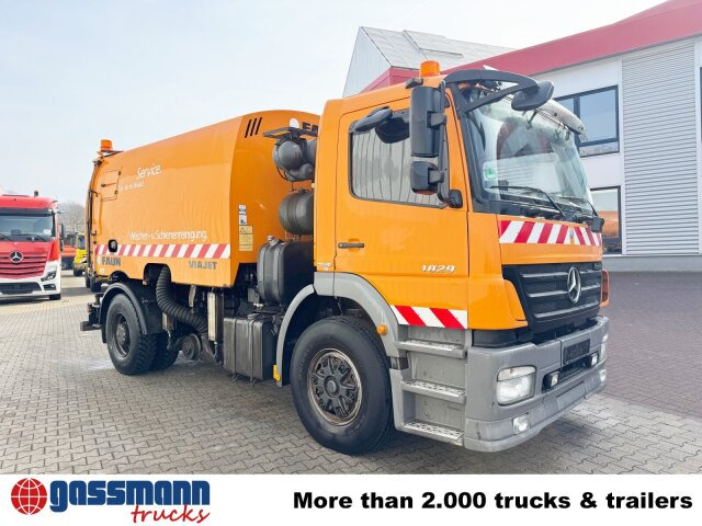 Nákladní auto Mercedes-Benz Axor 1829 4x2, Zweiweg Z200, Kehrmaschine Faun: obrázek 9