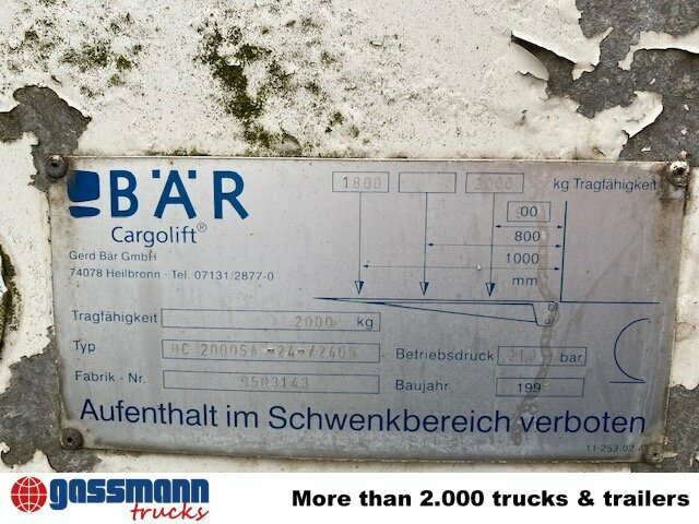 ROHR 2-A-Kühlanhänger, LBW - Chladírenský přívěs: obrázek 5 ROHR 2-A-Kühlanhänger, LBW - Chladírenský přívěs: obrázek 5