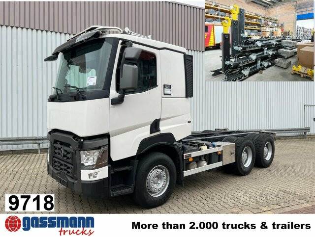 Renault C 520 6x4, Retarder, Nebenantrieb - Hákový nosič kontejnerů: obrázek 1 Renault C 520 6x4, Retarder, Nebenantrieb - Hákový nosič kontejnerů: obrázek 1