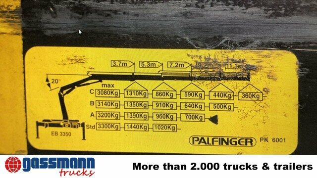 Renault D 180.75 4x2 mit Kran Palfinger PK6001 - Nákladní automobil valníkový/ Plošinový, Auto s hydraulickou rukou: obrázek 4 Renault D 180.75 4x2 mit Kran Palfinger PK6001 - Nákladní automobil valníkový/ Plošinový, Auto s hydraulickou rukou: obrázek 4