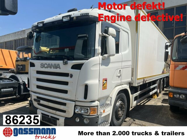 Scania G420 6x2, Liftachse, Hiab LBW, Motor defekt! - Skříňový nákladní auto: obrázek 1 Scania G420 6x2, Liftachse, Hiab LBW, Motor defekt! - Skříňový nákladní auto: obrázek 1