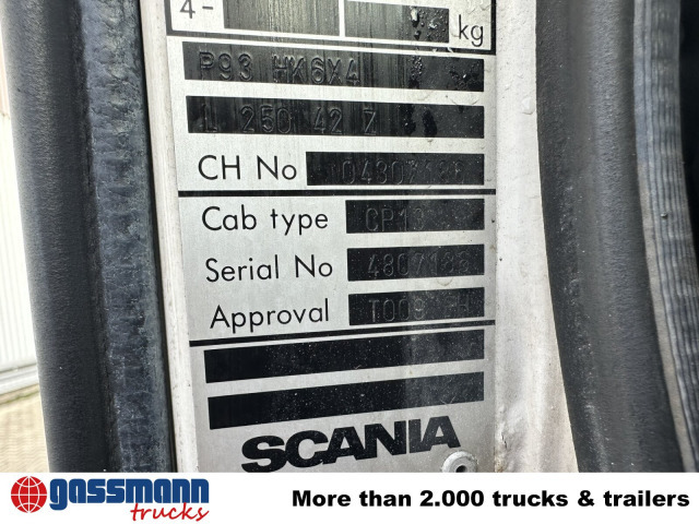Scania P93 HK 250 6x4L, Abrollkipper - Hákový nosič kontejnerů: obrázek 2 Scania P93 HK 250 6x4L, Abrollkipper - Hákový nosič kontejnerů: obrázek 2