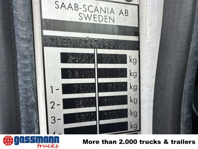 Scania P93 HK 250 6x4L - Podvozek s kabinou: obrázek 3 Scania P93 HK 250 6x4L - Podvozek s kabinou: obrázek 3