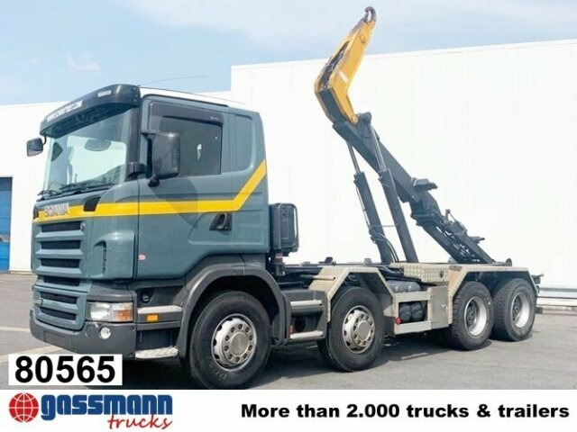 Scania R420 CB 8x4 MNZ, Retarder, Euro4 - Hákový nosič kontejnerů: obrázek 1 Scania R420 CB 8x4 MNZ, Retarder, Euro4 - Hákový nosič kontejnerů: obrázek 1