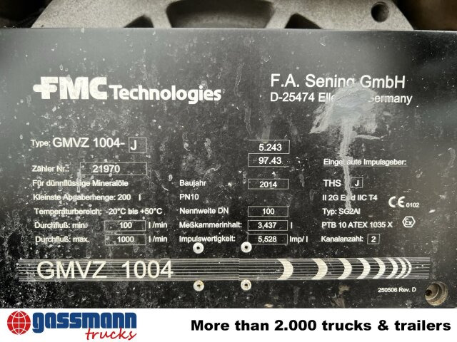 Scania R450 4x2, Retarder, ADR, Rohr Tank, ca. 14400l - Cisternové vozidlo: obrázek 4 Scania R450 4x2, Retarder, ADR, Rohr Tank, ca. 14400l - Cisternové vozidlo: obrázek 4
