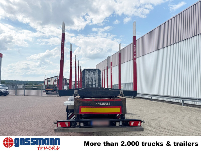 Schwarzmüller 3-Achs Holzauflieger, Liftachse, MEHRFACH - Klanicový návěs: obrázek 4 Schwarzmüller 3-Achs Holzauflieger, Liftachse, MEHRFACH - Klanicový návěs: obrázek 4