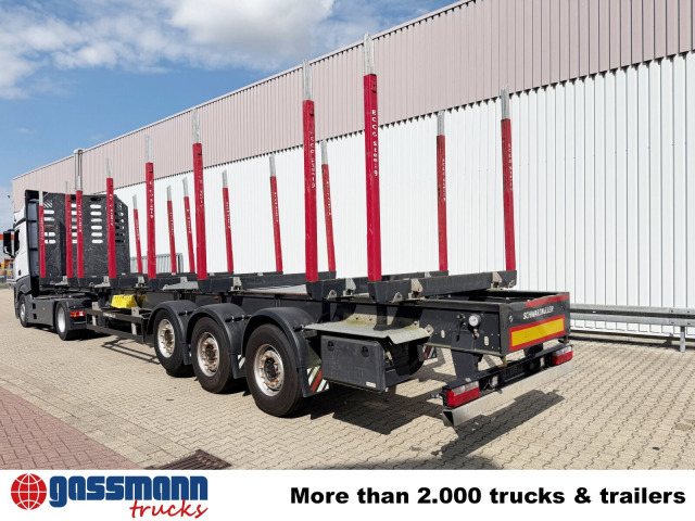 Schwarzmüller 3-Achs Holzauflieger, Liftachse, MEHRFACH - Klanicový návěs: obrázek 5 Schwarzmüller 3-Achs Holzauflieger, Liftachse, MEHRFACH - Klanicový návěs: obrázek 5