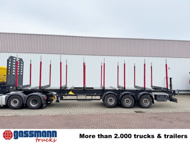 Schwarzmüller 3-Achs Holzauflieger, Liftachse, MEHRFACH - Klanicový návěs: obrázek 5 Schwarzmüller 3-Achs Holzauflieger, Liftachse, MEHRFACH - Klanicový návěs: obrázek 5