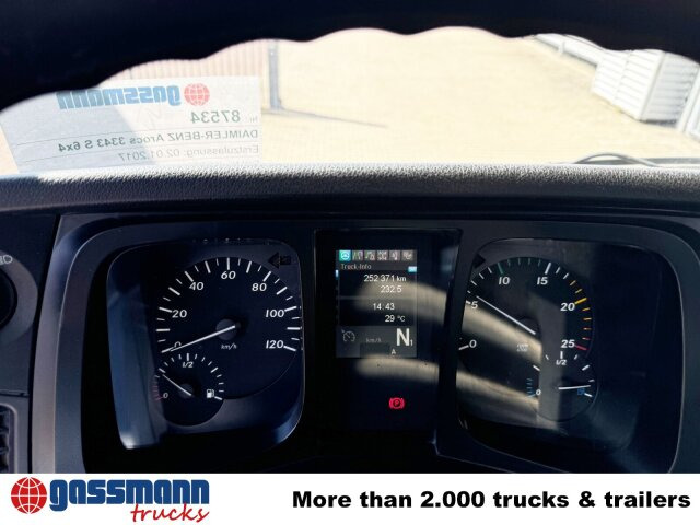 Mercedes-Benz Arocs 3343 S 6x4, Full Steel, 3x Vorhanden! - Tahač: obrázek 2 Mercedes-Benz Arocs 3343 S 6x4, Full Steel, 3x Vorhanden! - Tahač: obrázek 2