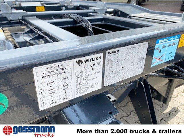 Wielton PS2P70B Abrollanhänger bis 7,25 m Behälter - Hákový/ Ramenový nosič přívěs: obrázek 4 Wielton PS2P70B Abrollanhänger bis 7,25 m Behälter - Hákový/ Ramenový nosič přívěs: obrázek 4