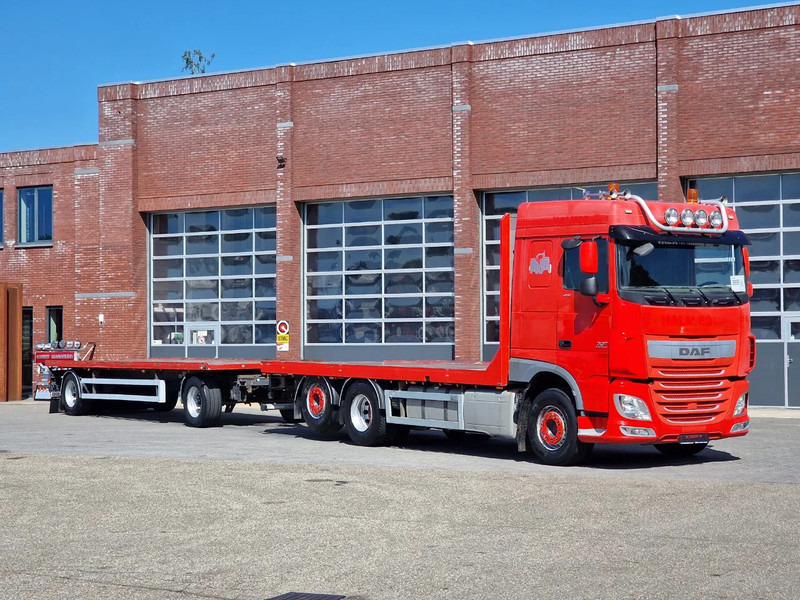 DAF XF 410 6x2 SpaceCab - Flatbed - Euro 6 + 2 axle trailer BPW - Nákladní automobil valníkový/ Plošinový: obrázek 1 DAF XF 410 6x2 SpaceCab - Flatbed - Euro 6 + 2 axle trailer BPW - Nákladní automobil valníkový/ Plošinový: obrázek 1