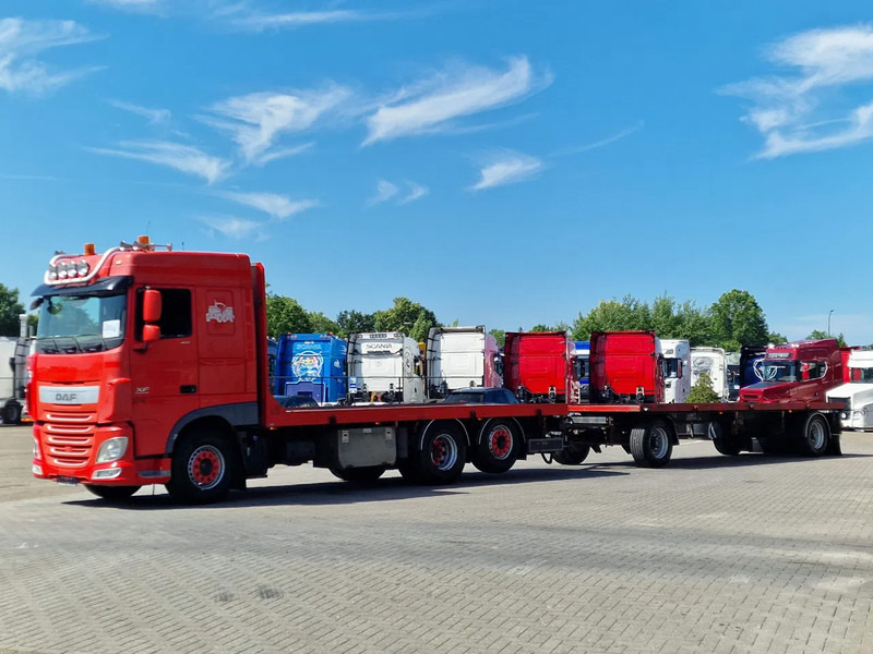 DAF XF 410 6x2 SpaceCab - Flatbed - Euro 6 + 2 axle trailer BPW - Nákladní automobil valníkový/ Plošinový: obrázek 3 DAF XF 410 6x2 SpaceCab - Flatbed - Euro 6 + 2 axle trailer BPW - Nákladní automobil valníkový/ Plošinový: obrázek 3