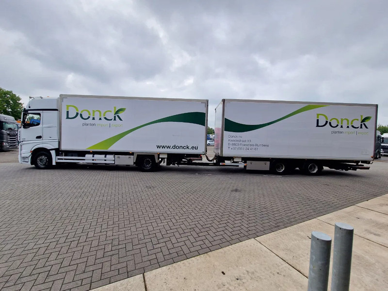 Mercedes-Benz Actros 1942 4x2 - Box with Loadlift - Full air + Pacton Trailer Loadlift - Heating system - Skříňový nákladní auto: obrázek 4 Mercedes-Benz Actros 1942 4x2 - Box with Loadlift - Full air + Pacton Trailer Loadlift - Heating system - Skříňový nákladní auto: obrázek 4