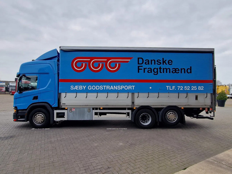 Scania P450 Highline 6x2*4 - Zepro loadlift - Steering axle - 5.15 WB - Full air - - Plachtový nákladní auto: obrázek 4 Scania P450 Highline 6x2*4 - Zepro loadlift - Steering axle - 5.15 WB - Full air - - Plachtový nákladní auto: obrázek 4
