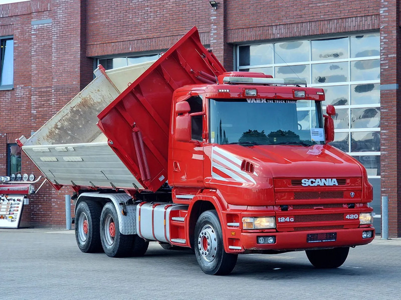 Scania T124-420 6x4 - Tipper - Retarder - Full steel - HUB Reduction - Manual gearbox - Sklápěč: obrázek 2 Scania T124-420 6x4 - Tipper - Retarder - Full steel - HUB Reduction - Manual gearbox - Sklápěč: obrázek 2