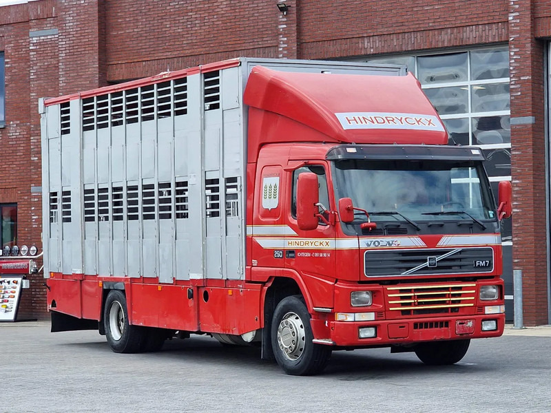 Volvo FM 250 4x- Livestock 2 deck - Lifting floors - Loadlift - Manual gearbox - Přepravník zvířat: obrázek 1 Volvo FM 250 4x- Livestock 2 deck - Lifting floors - Loadlift - Manual gearbox - Přepravník zvířat: obrázek 1