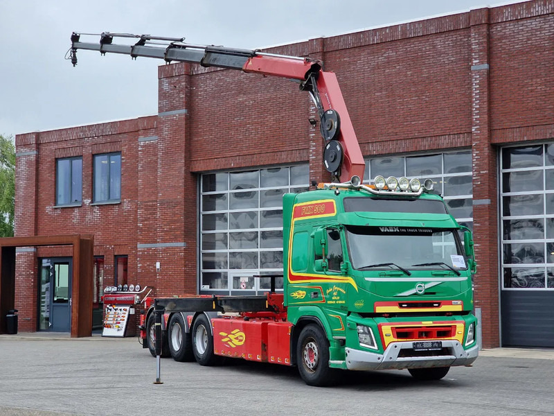 Volvo FMX 500 8x4*4 - HMF 2820 K5 Crane - Sawo Cable system - 3 sides Tipping - Euro 6 - Nákladní auto - kabelový systém, Auto s hydraulickou rukou: obrázek 1 Volvo FMX 500 8x4*4 - HMF 2820 K5 Crane - Sawo Cable system - 3 sides Tipping - Euro 6 - Nákladní auto - kabelový systém, Auto s hydraulickou rukou: obrázek 1