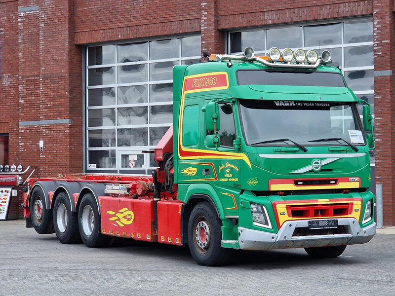 Volvo FMX 500 8x4*4 - HMF 2820 K5 Crane - Sawo Cable system - 3 sides Tipping - Euro 6 - Nákladní auto - kabelový systém, Auto s hydraulickou rukou: obrázek 2 Volvo FMX 500 8x4*4 - HMF 2820 K5 Crane - Sawo Cable system - 3 sides Tipping - Euro 6 - Nákladní auto - kabelový systém, Auto s hydraulickou rukou: obrázek 2