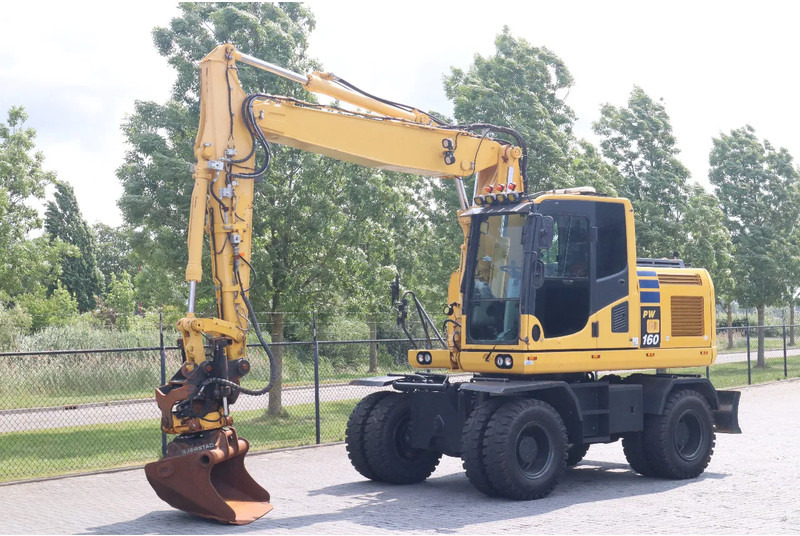 Komatsu PW 160-10 | ROTOTILT | NEW TIRES - Kolesové rýpadlo: obrázek 2 Komatsu PW 160-10 | ROTOTILT | NEW TIRES - Kolesové rýpadlo: obrázek 2