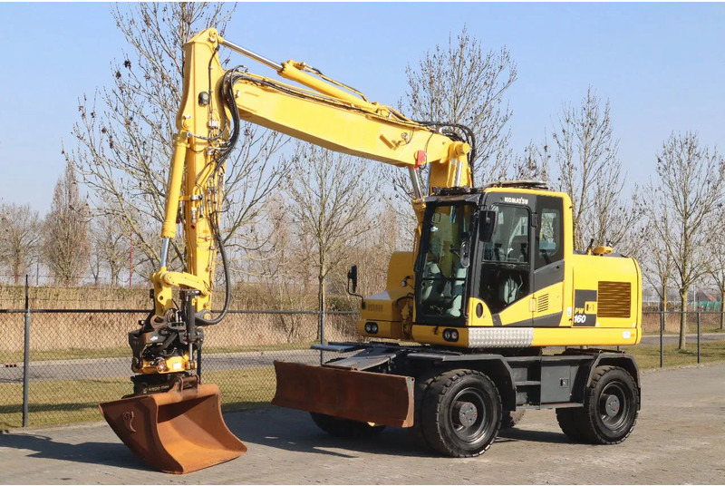 Komatsu PW160-11 | ENGCON TILTROTATOR | BUCKET | TRAILER HYDR. - Kolesové rýpadlo: obrázek 2 Komatsu PW160-11 | ENGCON TILTROTATOR | BUCKET | TRAILER HYDR. - Kolesové rýpadlo: obrázek 2