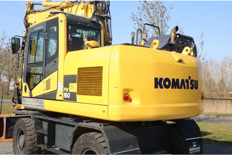 Kolesové rýpadlo Komatsu PW160-11 | ENGCON TILTROTATOR | BUCKET | TRAILER HYDR.: obrázek 7