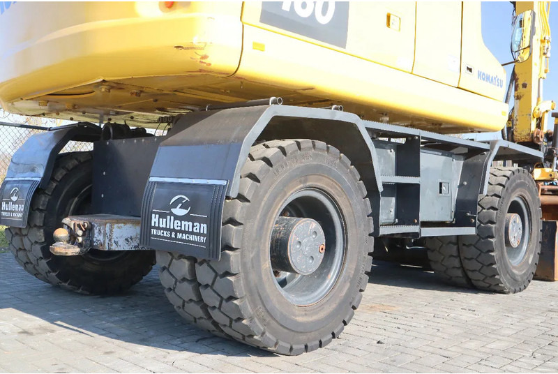 Kolesové rýpadlo Komatsu PW160-11 | ENGCON TILTROTATOR | BUCKET | TRAILER HYDR.: obrázek 12