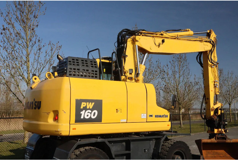 Kolesové rýpadlo Komatsu PW160-11 | ENGCON TILTROTATOR | BUCKET | TRAILER HYDR.: obrázek 8