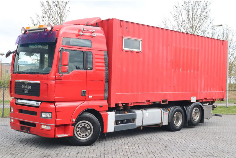 MAN TGA 26.480 | 6X2 | RETARDER | BDF | MOBILE WORKSHOP - Kontejnérový podvozek/ Výměnná nástavba: obrázek 1 MAN TGA 26.480 | 6X2 | RETARDER | BDF | MOBILE WORKSHOP - Kontejnérový podvozek/ Výměnná nástavba: obrázek 1