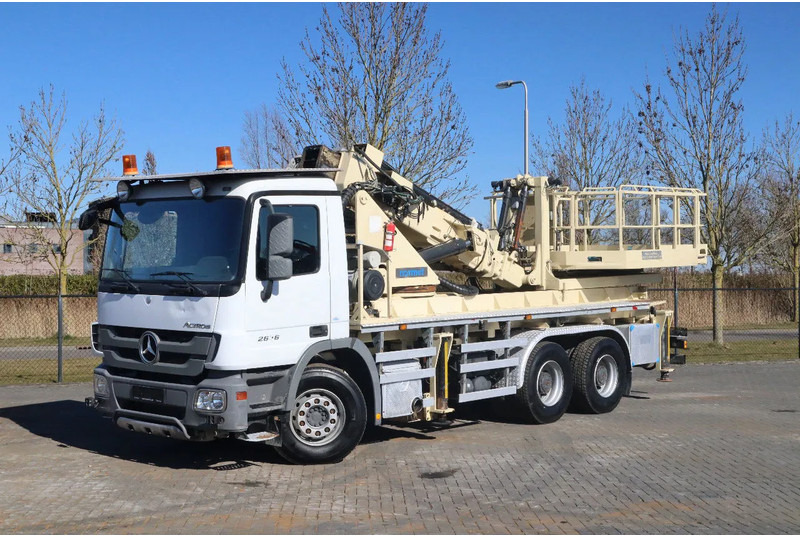 Mercedes-Benz Actros 2636 6X4 | TUNNEL PLATFORM | REMOTE DRIVING - Auto s hydraulickou rukou: obrázek 5 Mercedes-Benz Actros 2636 6X4 | TUNNEL PLATFORM | REMOTE DRIVING - Auto s hydraulickou rukou: obrázek 5
