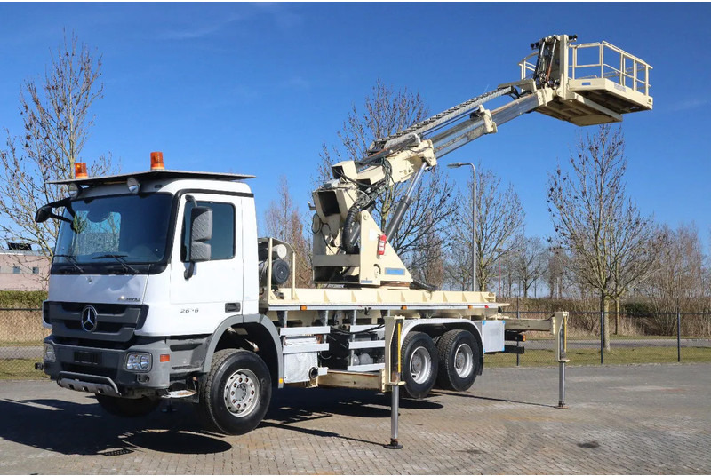 Mercedes-Benz Actros 2636 6X4 | TUNNEL PLATFORM | REMOTE DRIVING - Auto s hydraulickou rukou: obrázek 1 Mercedes-Benz Actros 2636 6X4 | TUNNEL PLATFORM | REMOTE DRIVING - Auto s hydraulickou rukou: obrázek 1