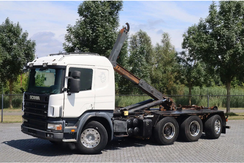 Scania P124-420 | 8X4 | HOOKLIFT | MANUAL | BIG AXLES | EURO 3 - Hákový nosič kontejnerů: obrázek 1 Scania P124-420 | 8X4 | HOOKLIFT | MANUAL | BIG AXLES | EURO 3 - Hákový nosič kontejnerů: obrázek 1