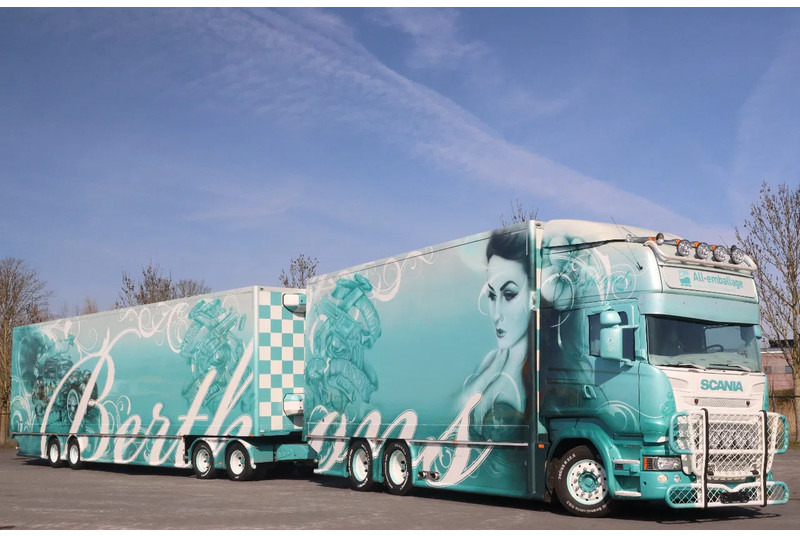 Scania R560 V8 | BERTHONS HOT ROD | CUSTOM SPECIAL TRUCK - Skříňový nákladní auto: obrázek 5 Scania R560 V8 | BERTHONS HOT ROD | CUSTOM SPECIAL TRUCK - Skříňový nákladní auto: obrázek 5