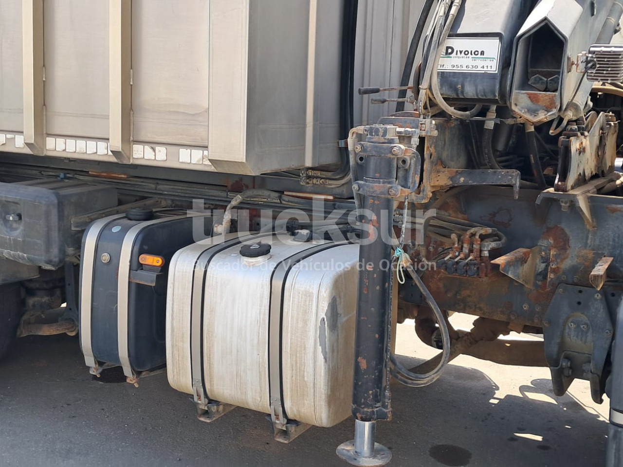 Sklápěč, Auto s hydraulickou rukou IVECO AT260SY/PS 360CV: obrázek 27