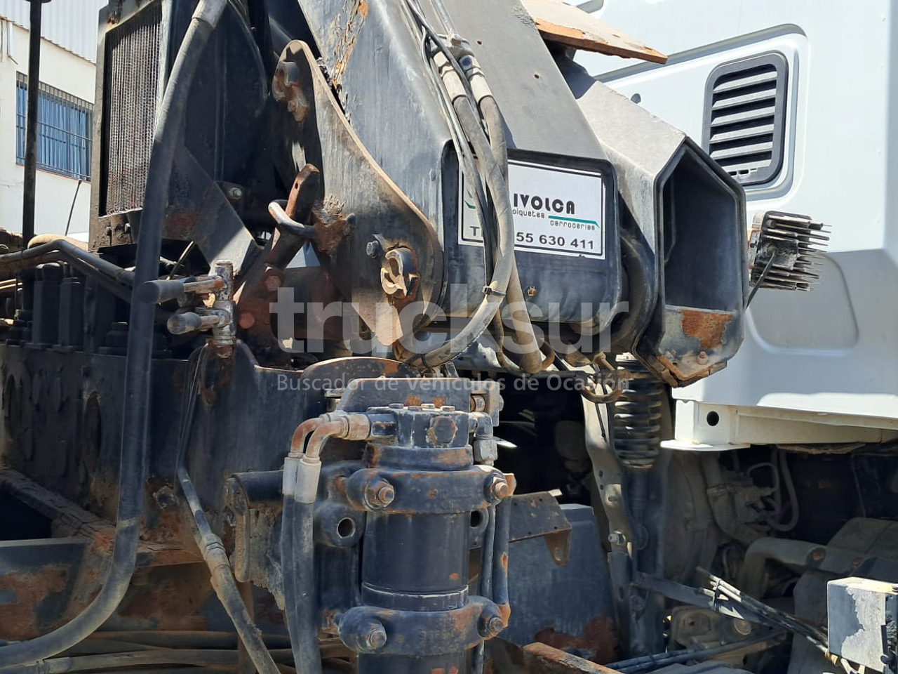 Sklápěč, Auto s hydraulickou rukou IVECO AT260SY/PS 360CV: obrázek 26