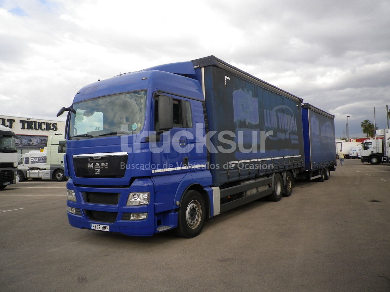 MAN MAN TGX 480.26 REMOLCADOR - Plachtový nákladní auto: obrázek 1 MAN MAN TGX 480.26 REMOLCADOR - Plachtový nákladní auto: obrázek 1