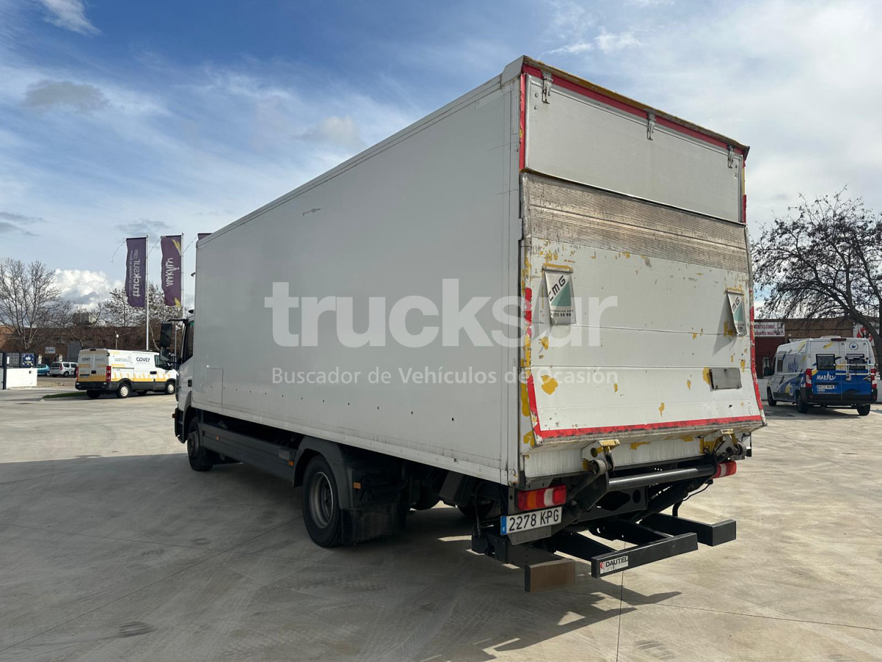 Skříňový nákladní auto MERCEDES ATEGO: obrázek 7