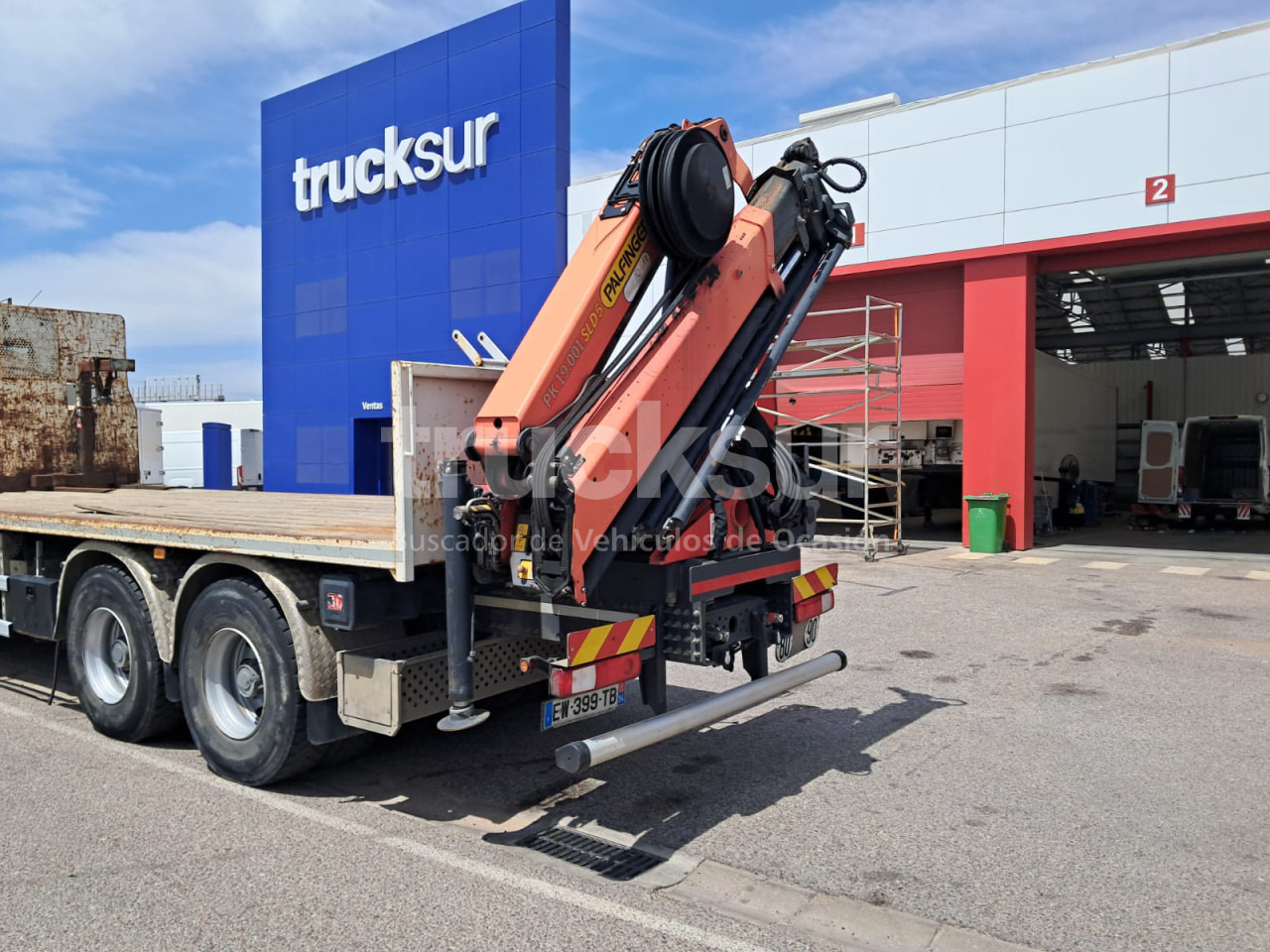 RENAULT C380.26 - Nákladní automobil valníkový/ Plošinový, Auto s hydraulickou rukou: obrázek 4 RENAULT C380.26 - Nákladní automobil valníkový/ Plošinový, Auto s hydraulickou rukou: obrázek 4
