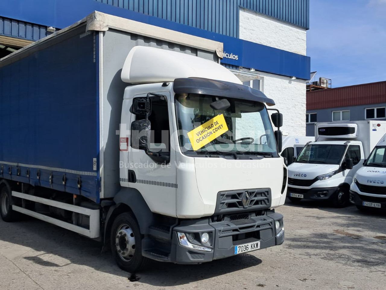 RENAULT D 12.210 SEMITAULINER - Plachtový nákladní auto: obrázek 4 RENAULT D 12.210 SEMITAULINER - Plachtový nákladní auto: obrázek 4