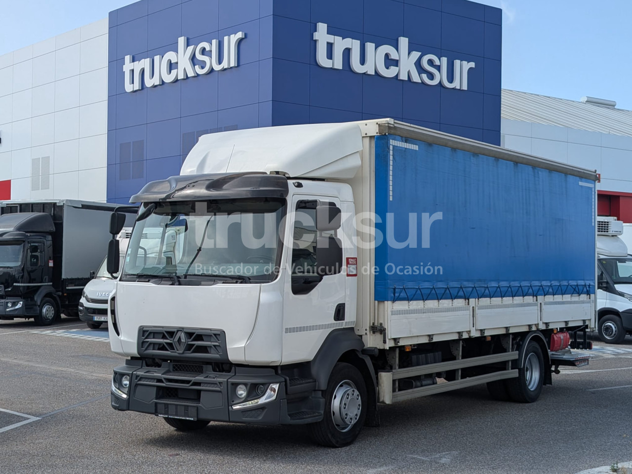 RENAULT D240.12 - Plachtový nákladní auto: obrázek 1 RENAULT D240.12 - Plachtový nákladní auto: obrázek 1