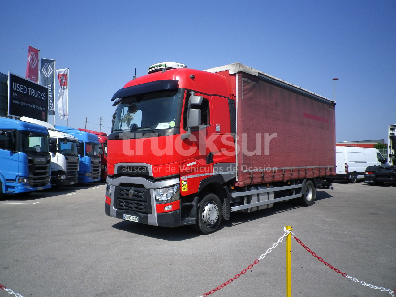 RENAULT T480 HIGH SLEEPER CAB - Plachtový nákladní auto: obrázek 1 RENAULT T480 HIGH SLEEPER CAB - Plachtový nákladní auto: obrázek 1
